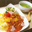 残り物ルーで♡簡単!オムハヤシ★