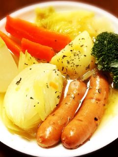 簡単!ごろごろ野菜のポトフ-レシピのメイン写真
