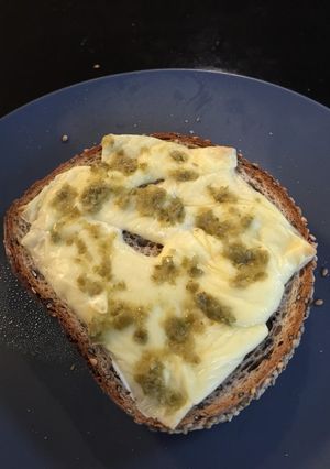バターなし超簡単！柚子胡椒チーズトースト-レシピのメイン写真