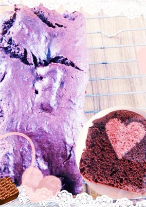 ゴロッとチョコのハートチョコケーキ-レシピのメイン写真