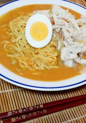 冷やし中華アレンジ♡冷製ポタージュカレー-レシピのメイン写真