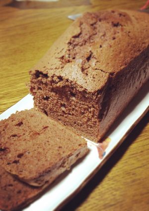 チョコパウンドケーキ-レシピのメイン写真