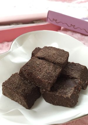 お豆腐でヘルシーな生チョコ♡-レシピのメイン写真