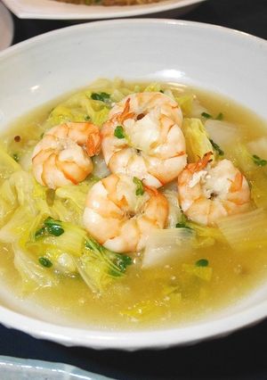 海老と白菜キャベツの中華風うま煮-レシピのメイン写真