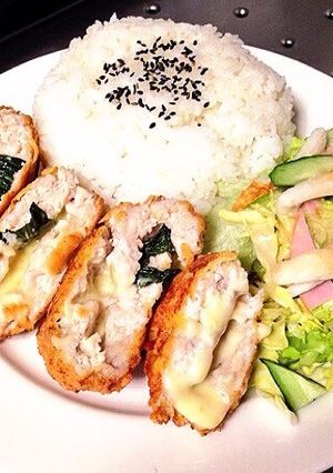 鶏胸肉のチーズと大葉の挟み揚げ-レシピのメイン写真