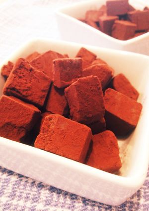 お酒好きにはたまらない「大人の生チョコ」-レシピのメイン写真