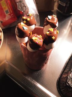 簡単!トッポでチョコレートマシュマロ♡-レシピのメイン写真