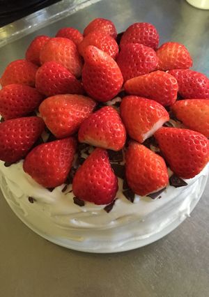 いちごのケーキ-レシピのメイン写真