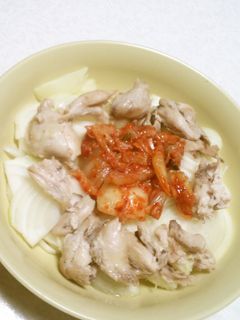 玉ねぎキムチチキンサラダ-レシピのメイン写真