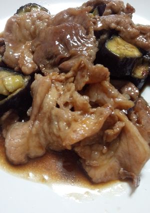 なすと豚肉のオイスター生姜焼き-レシピのメイン写真