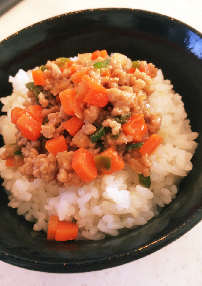 豚挽肉の味噌炒めver簡単-レシピのメイン写真