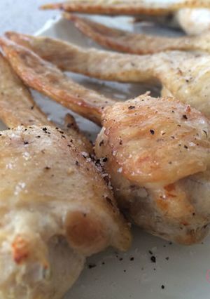 MEC★魚焼き器でジューシー手羽先餃子-レシピのメイン写真