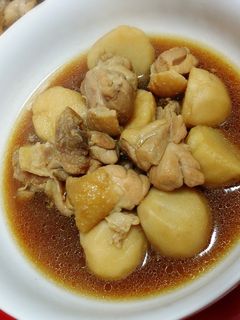 里芋と鶏肉の煮物-レシピのメイン写真