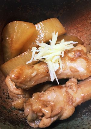 フライパンで☆手羽元と大根の酸っぱ煮-レシピのメイン写真