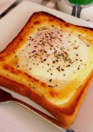 マヨエッグトースト-レシピのメイン写真