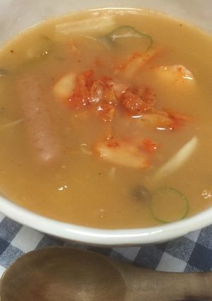 白菜キムチクッパ　ちゃちゃっと(^^)/-レシピのメイン写真