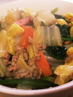 簡単丼♡ランチ♡豚挽肉と野菜のあんかけ丼-レシピのメイン写真
