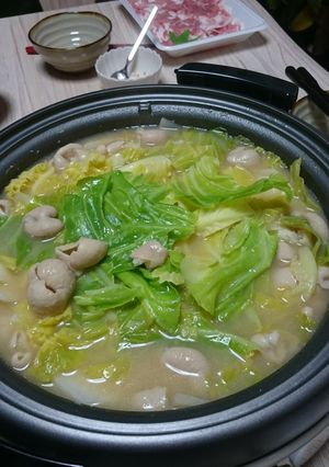 にんにくたっぷり!!お手軽ウチのもつ鍋♪-レシピのメイン写真