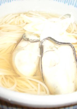 あったか ほっこり 牡蠣にゅうめん-レシピのメイン写真