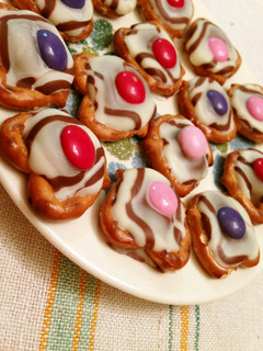 超簡単プレッツェルで可愛いチョコ菓子-レシピのメイン写真