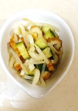 焼肉のタレで！ちくわときゅうり和え-レシピのメイン写真