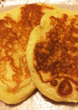 ほのかな甘み♪ヨーグルトパンケーキ-レシピのメイン写真