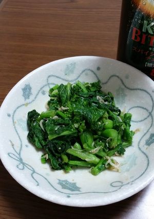 菜の花としらすの和え物-レシピのメイン写真