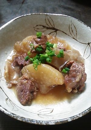 圧力鍋で牛すじと大根のトロトロ煮込み-レシピのメイン写真