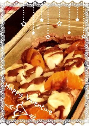 オレンジとバナナのチョコクリームケーキ-レシピのメイン写真
