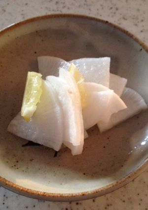 大根のレモン風味酢の物-レシピのメイン写真