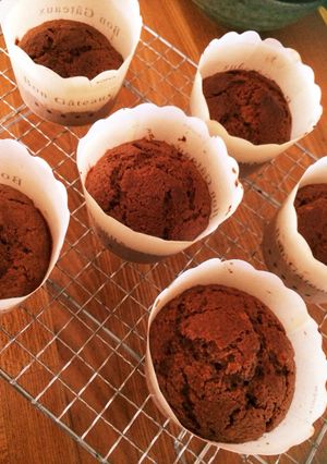 一時間で！さくふわチョコカップケーキ-レシピのメイン写真
