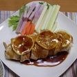 鶏むね肉のロール焼き~レモン餡掛け~