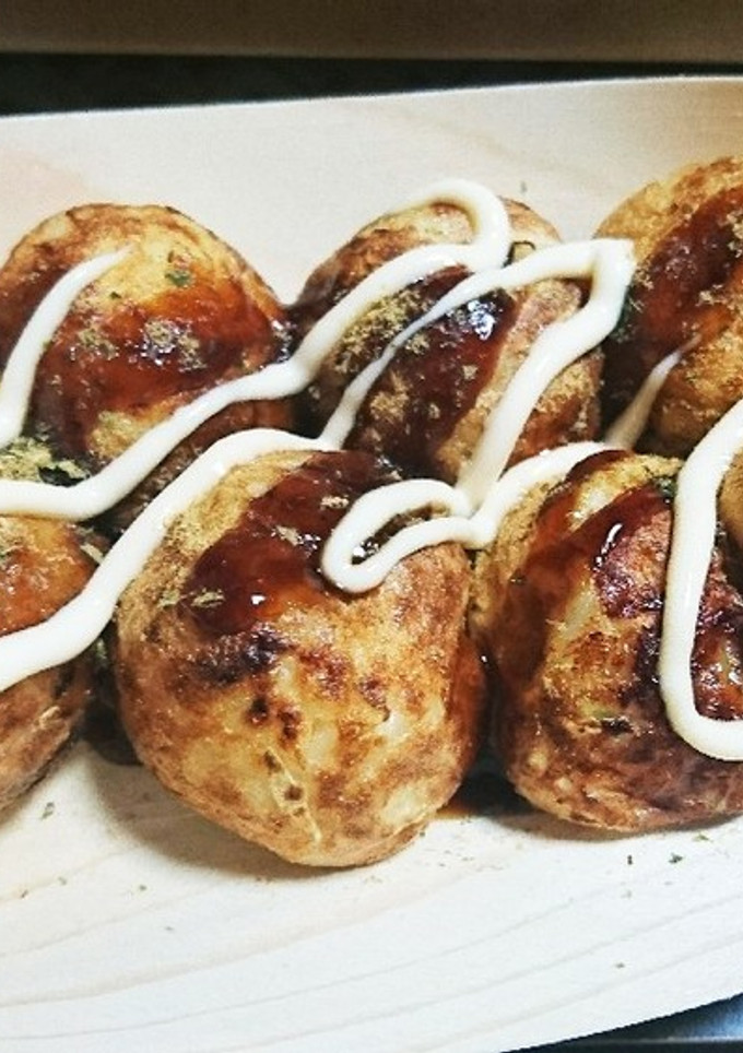タコパーにエビマヨ焼き-レシピのメイン写真