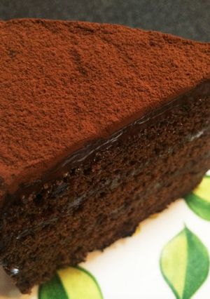 HMで簡単チョコケーキ!-レシピのメイン写真