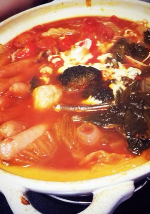 簡単おいしい★野菜たっぷりトマト鍋-レシピのメイン写真