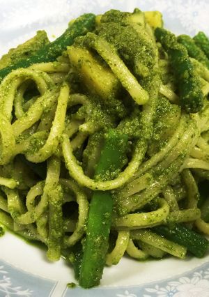 ペストジェノベーゼのパスタ-レシピのメイン写真