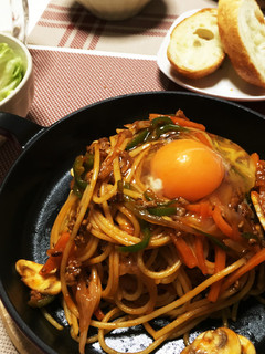 洋食屋さんの鉄板ナポリタン-レシピのメイン写真