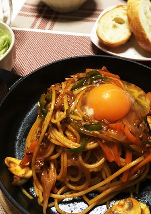 洋食屋さんの鉄板ナポリタン-レシピのメイン写真