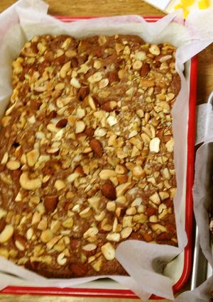 ナッツナッツ！バットでチョコブラウニー-レシピのメイン写真