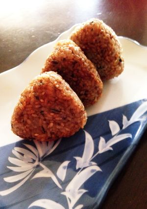 カラダに優しい雑穀米♡焼きおにぎり♡-レシピのメイン写真