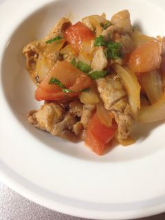 豚肉と玉ねぎのケチャップ炒め-レシピのメイン写真