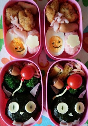 魔女の宅急便（ジジ)のお弁当-レシピのメイン写真