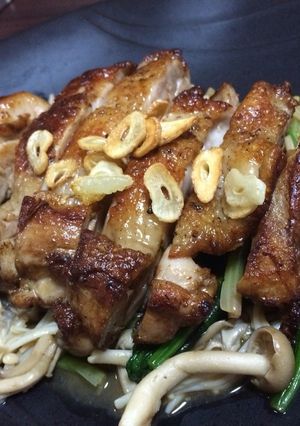 簡単★鶏もも肉のソテー白ワインソース-レシピのメイン写真