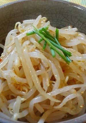 もやしナムル♪しゃきしゃきピリ辛-レシピのメイン写真