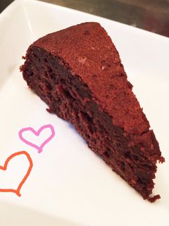 炊飯器で簡単!濃厚!ガトーショコラ♡-レシピのメイン写真