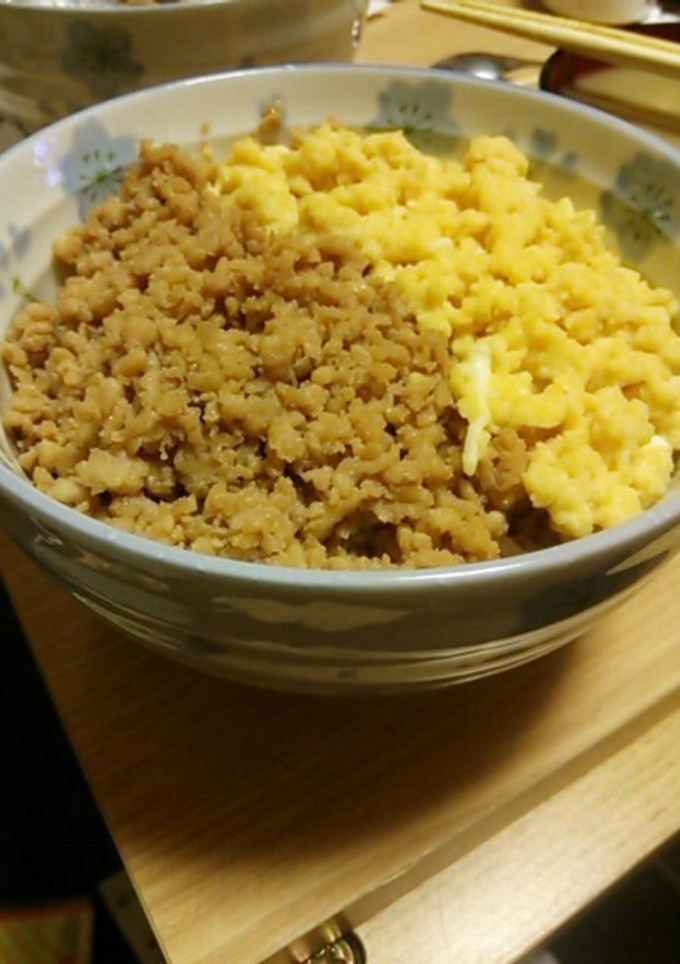 鶏と卵のそぼろ丼-レシピのメイン写真