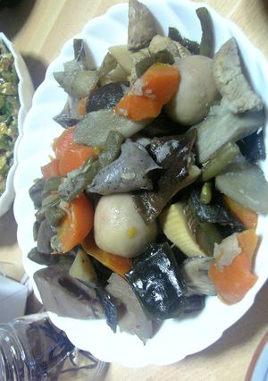 10品目煮(筑前煮風)-レシピのメイン写真