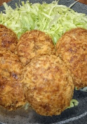 カボチャとコーンのクリームコロッケ-レシピのメイン写真