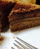 初心者向♡米粉で作るチョコクリームケーキ