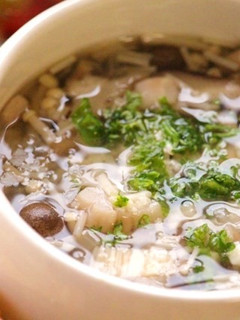 簡単♪きのこたっぷりスープ-レシピのメイン写真